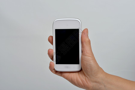 移动电话短信白屏黑色手机背景图片