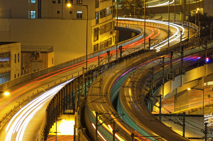 交通高速公路晚上 香港运输交通旅行建筑学驾驶地标戏剧性市中心踪迹办公室图片