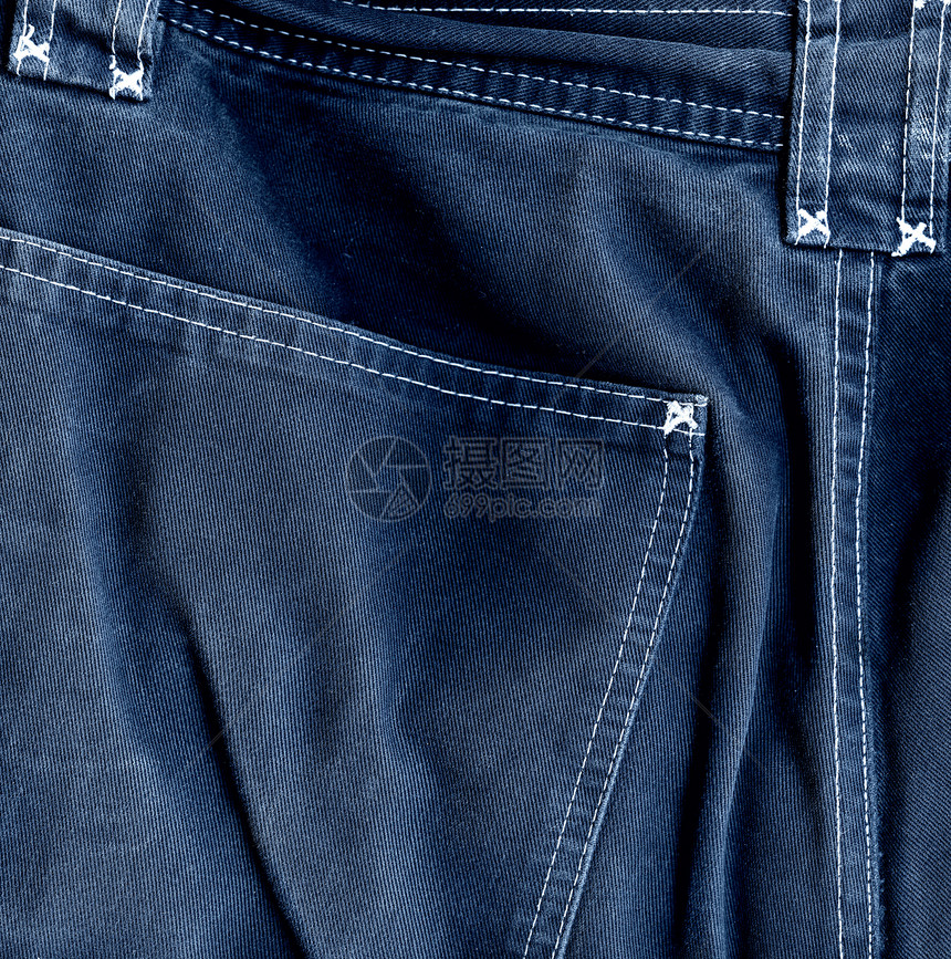 Jean 裤子背景纤维编织牛仔布接缝衣服棉布帆布服装国家牛仔裤图片