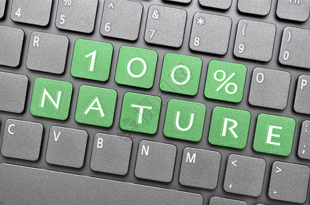 百分之一百键盘上百分之百的自然性背景
