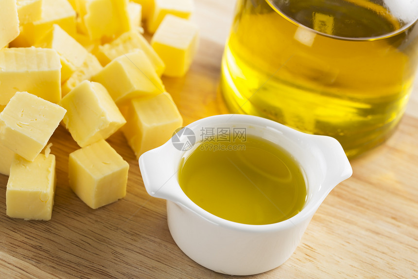 黄油或橄榄油图片