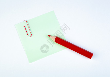 纸质红铅笔记事本软垫绘画笔记本红色写作背景图片