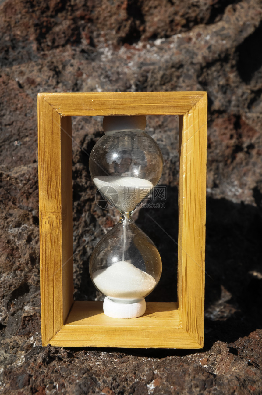 时间概念手表小时沙漏玻璃观念图片