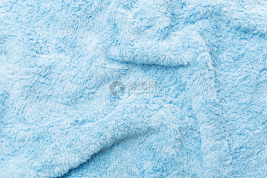 蓝宝石毛巾质材料织物卫生棉布衣服接缝淋浴羊毛洗澡图片