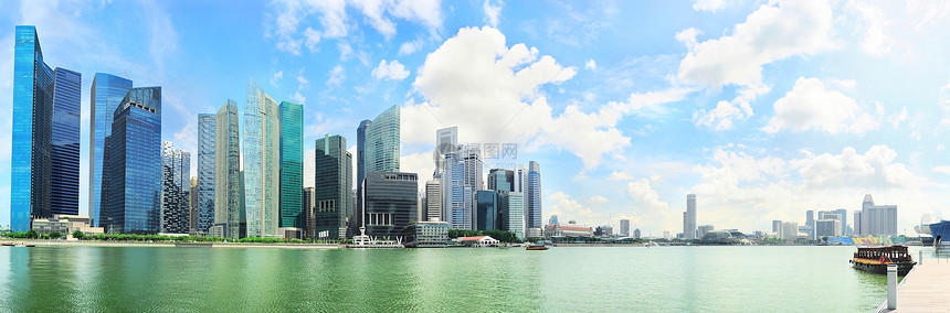 新加坡市中心全景观图片