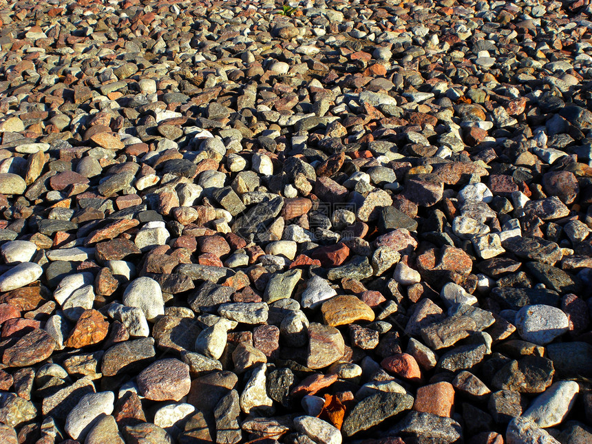 小岩礁背景碎石地面石头鹅卵石灰色图片