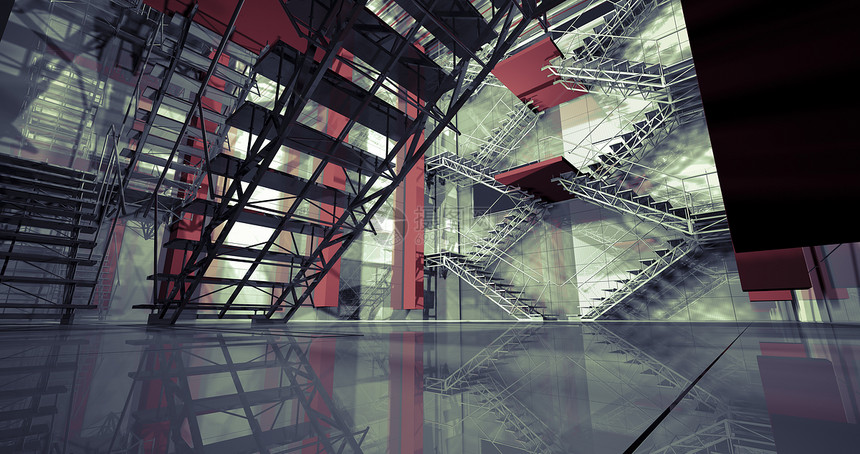 现代工业内地 楼梯 印度河中的清洁空间办公室房间职场大厅城市椅子走廊隧道车站窗户图片