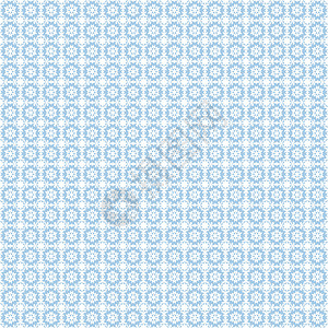 无缝花纹材料正方形格子装饰织物纺织品插图墙纸白色蓝色背景图片