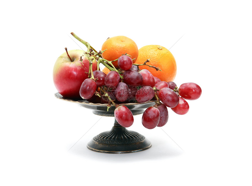 水果碗饮食早餐生活方式食物静物盘子果盘维生素甜点健康饮食图片