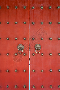 红门寺庙上海中国宗教文化孔庙外观地标地方入口红色门户网站目的地背景图片
