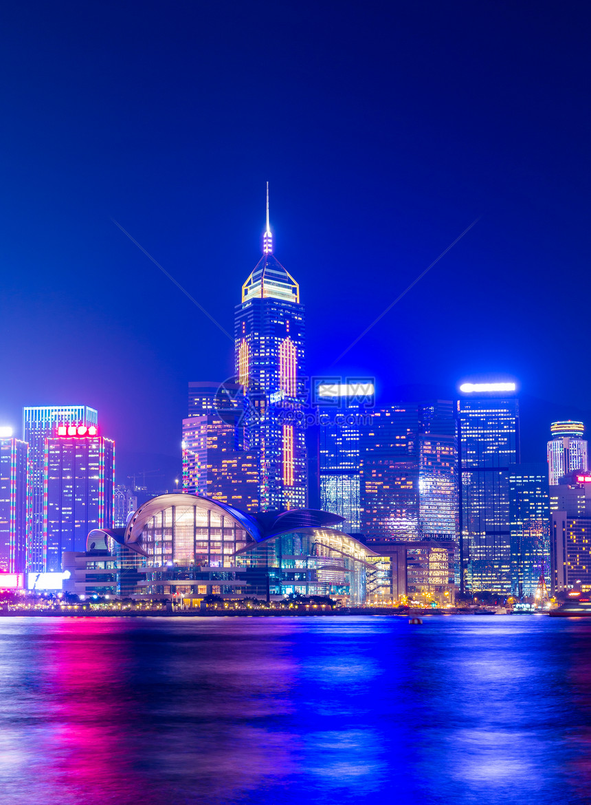 香港市市中心建筑学场景天空港口办公室金融城市公司摩天大楼图片