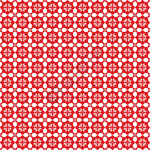 无缝花纹装饰风格插图艺术装饰品织物数字正方形红色墙纸背景图片