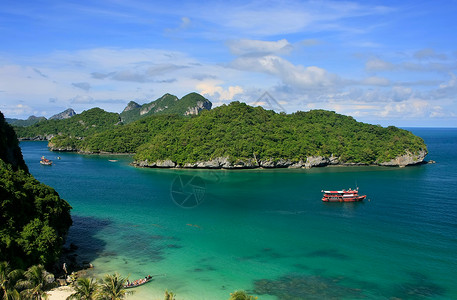 太鲁涛国家海洋公园海湾天空高清图片