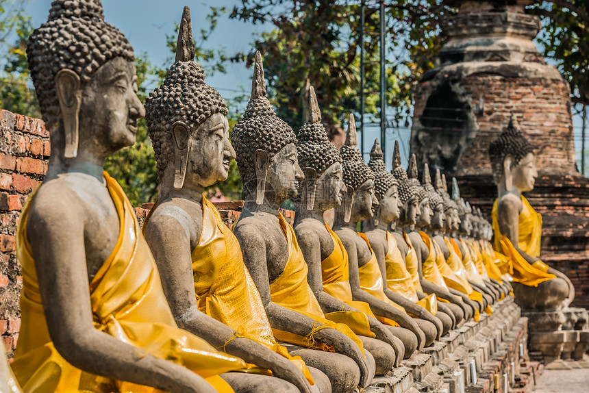 亚伊猜蒙戈尔阿尤塔亚邦达目的地地标外观旅行地方宗教雕像寺庙佛教徒图片