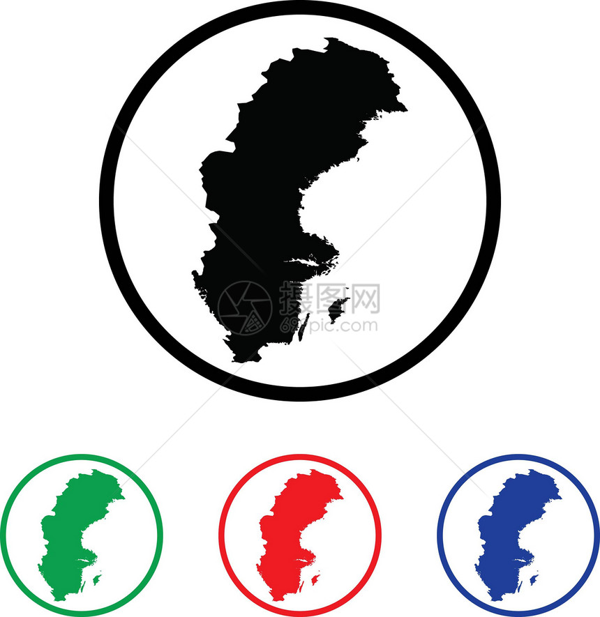 带有四色变化的图标说明Name国家红色金属黑色网络白色蓝色艺术徽章文件夹图片