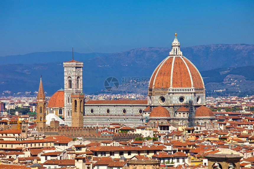 佛罗伦萨文化爬坡风景旅行景观城市场景大教堂教会天际图片