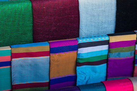 在市场上发现的制造厂家丝绸纺织品螺栓投标纤维织物材料背景图片