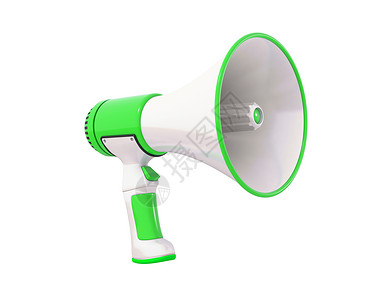 麦克绿色视角(Megaphone-绿色视角)背景图片