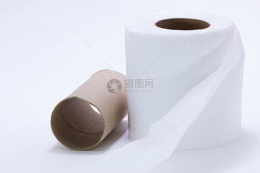 手纸纸卷家庭洁净屁股卫生卫生间卫生纸白色棕色厕所组织图片