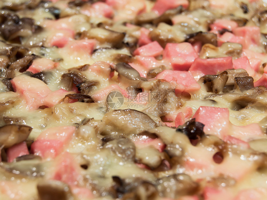 披萨特配比萨照片厨房面团刀具香肠食物桌子小麦库存餐厅图片