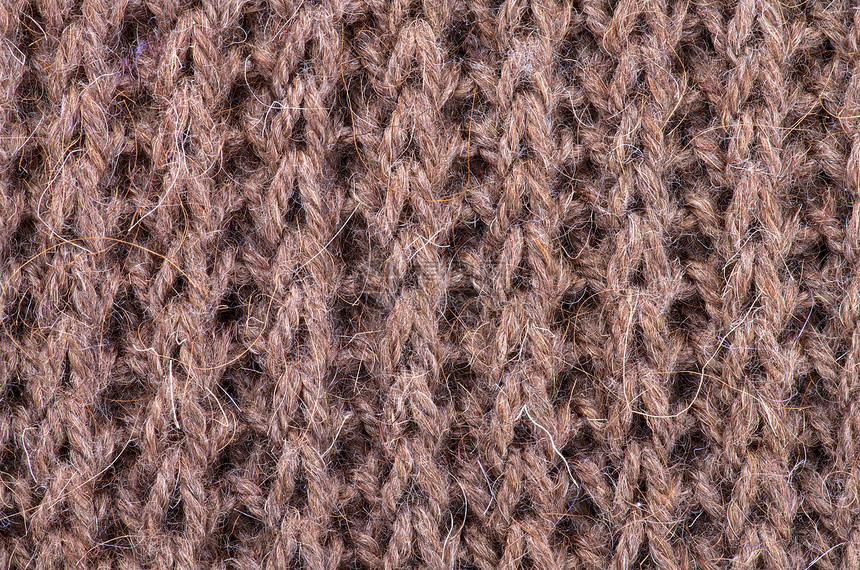编织羊毛背景毯子宏观亚麻小地毯棕色毛衣柔软度工艺球衣缝纫图片