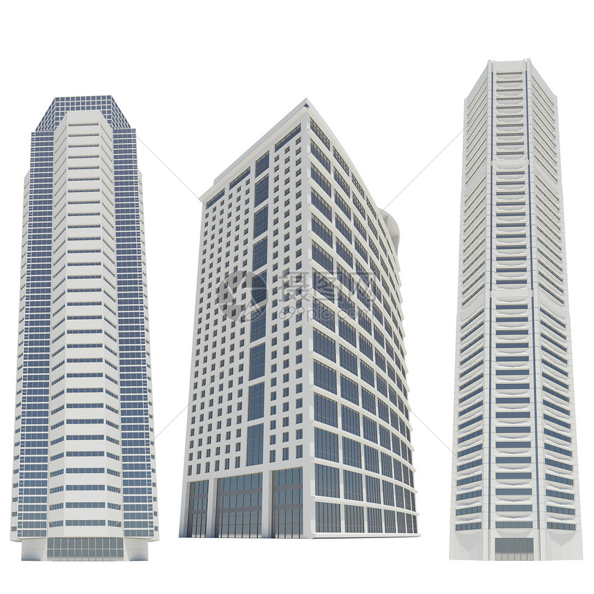 摩天大楼高楼市中心玻璃建筑银行建筑师生长中心城市商业图片