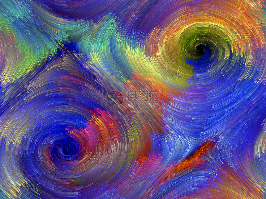 彩色背景帆布漩涡轨迹运动旋转元素墙纸湍流设计艺术品图片