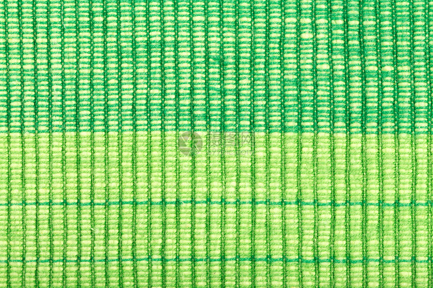 绿条条形结构纹理材料时尚条纹帆布宏观编织纤维针织墙纸亚麻图片