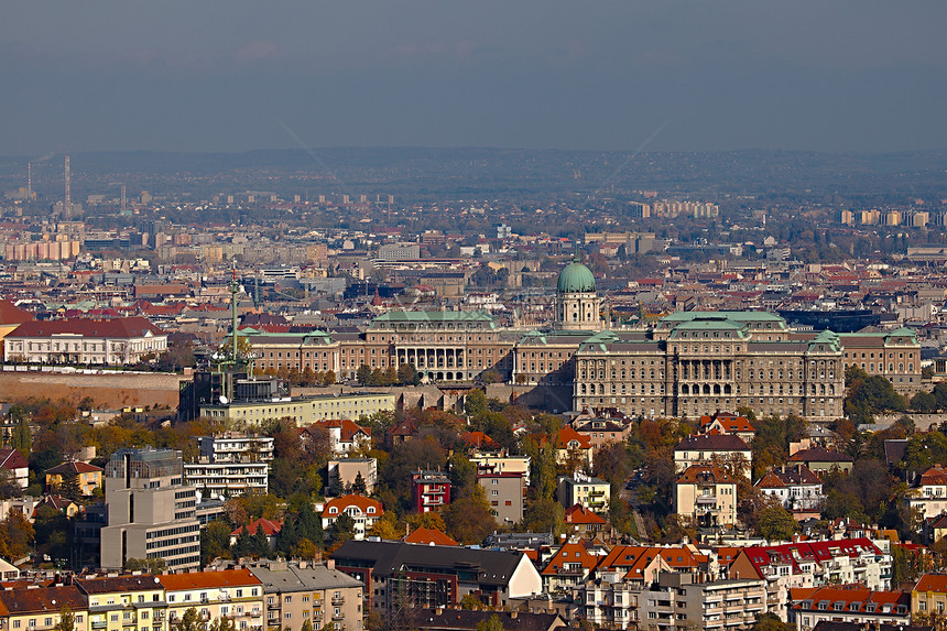 布达佩斯纪念碑遗产城堡场景历史国家地标游客旅游中心图片