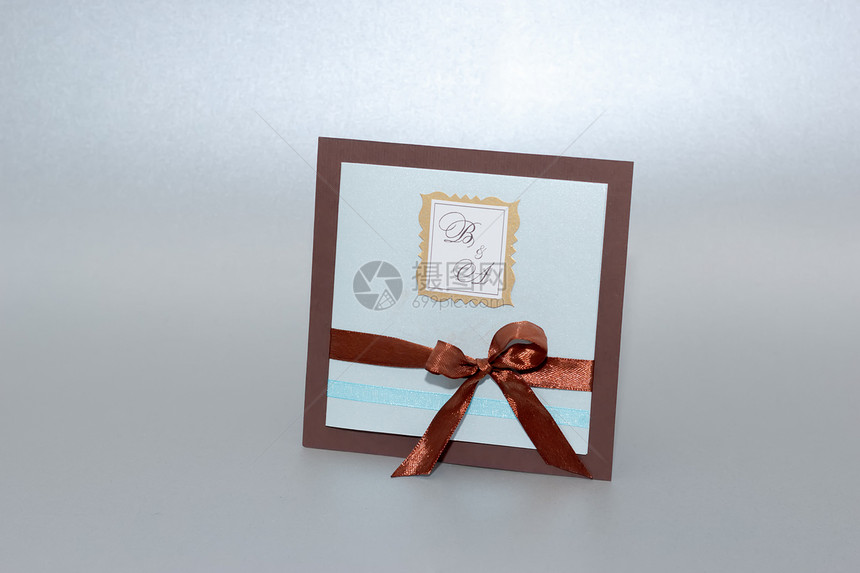 邀请函金子横幅庆典白色生日插图卡片礼物丝带框架图片