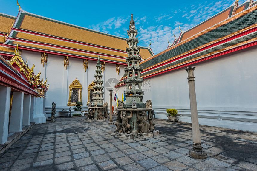 内地泰王国地标寺庙旅行目的地外观庭院佛教徒地方图片