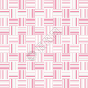 无缝条纹织物材料粉色正方形风格墙纸插图蓝色白色装饰背景图片