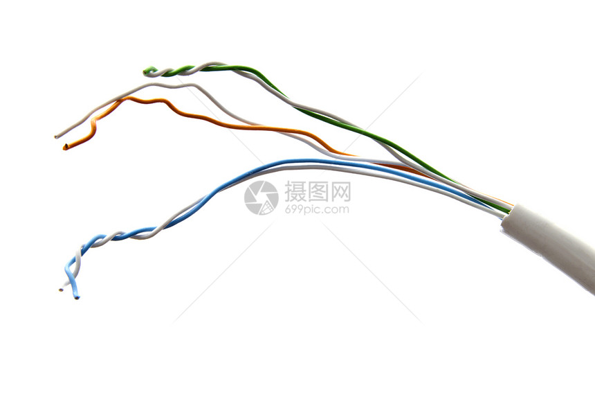 彩色电线绝缘技术力量商业材料活力安装承包商电工宏观图片