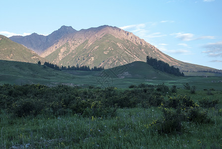 吉连山美景背景图片