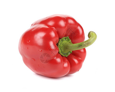 甜甜红胡椒摄影水平蔬菜水果白色红色宏观绿色食物美食背景图片