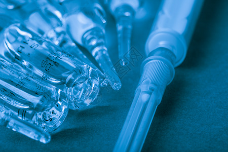 注射免疫治疗医院实验室玻璃处方小瓶工具药剂剂量背景图片