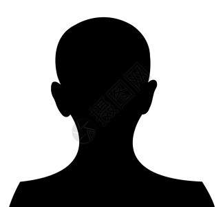 男孩头背影 矢量黑色男性男生儿子插图头发孩子白色身体背景图片