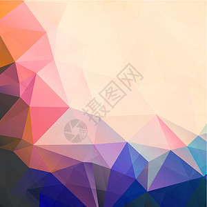 抽象背景海报技术光谱艺术活力边界三角形墙纸透明度马赛克背景图片