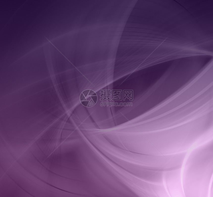 紫色背景摘要插图艺术波浪状活力液体线条海浪运动漩涡白色图片