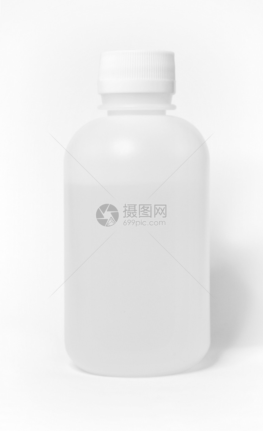 白色塑料瓶卫生塑料图片
