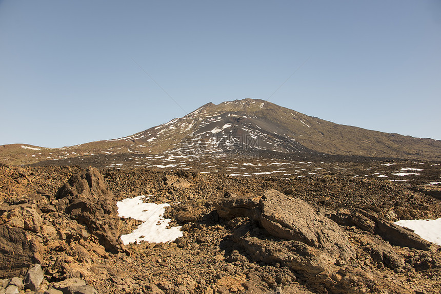 地铁火山岛屿气候蓝色公园顶峰岩石棕色国家首脑图片