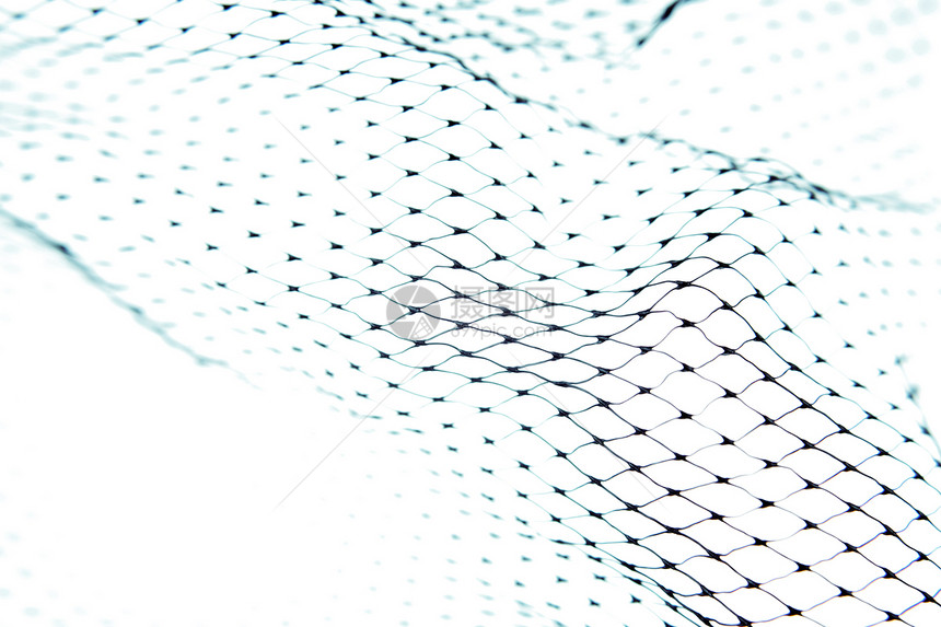鱼网宏观塑料编织图片