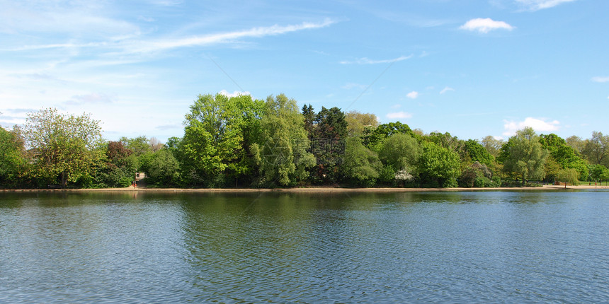 蛇腹湖 伦敦波浪液体花园王国植被池塘英语天际绿色公园图片