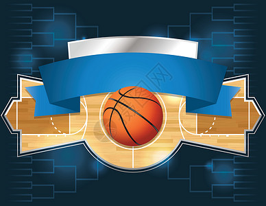 篮球锦标赛海报木头横幅比赛边界硬木边线篮球场游戏法庭背景图片