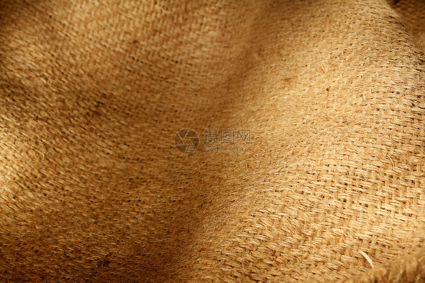赫赛人解雇纹理织物编织纺织品棕色麻布材料课程图片