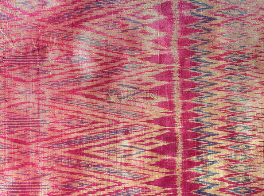 泰国丝丝型衣服材料文化艺术纺织纺织品染料工业效果织物图片