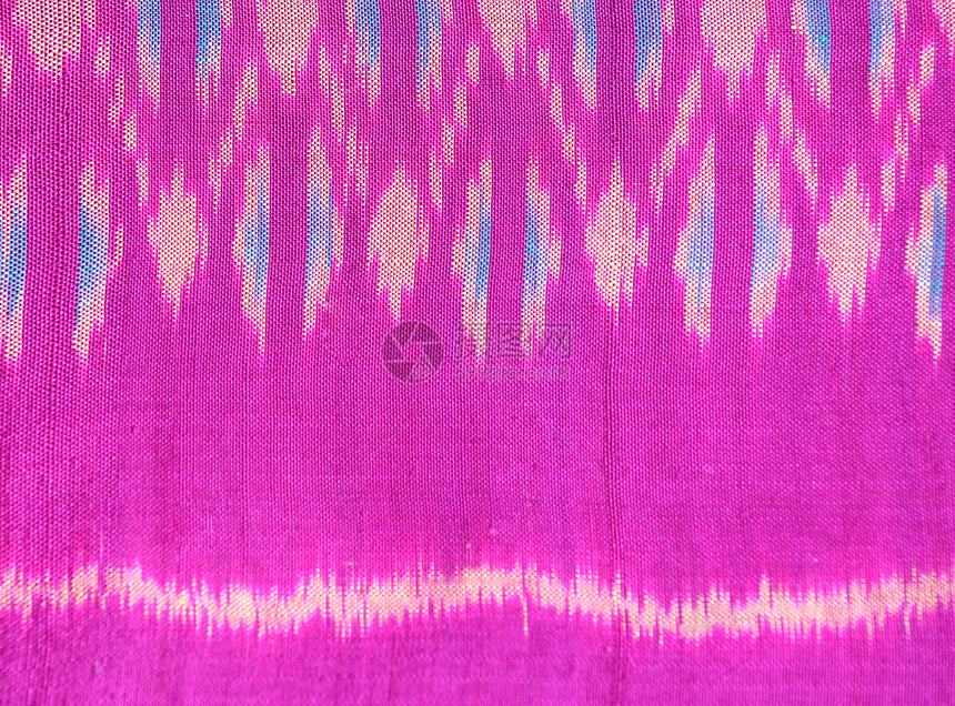 泰国丝丝型艺术编织纺织材料工业衣服纺织品染料织物丝绸图片