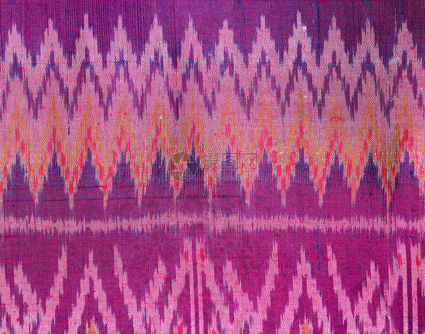 泰国丝丝型效果染料纺织纺织品工业纹理材料文化衣服织物图片