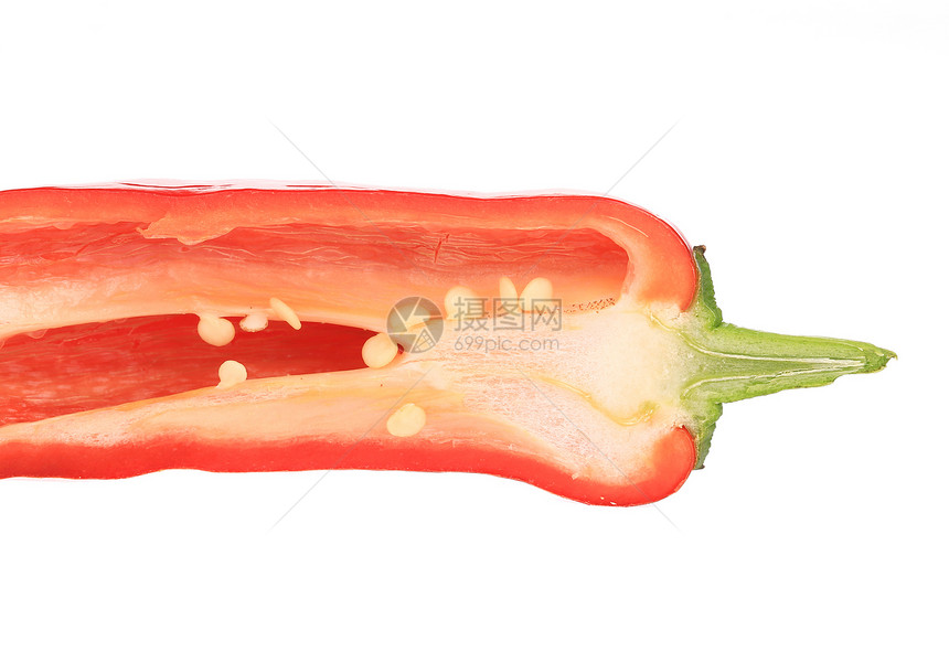 红胡椒片白色植物烹饪食物红色香料蔬菜厨房胡椒绿色图片