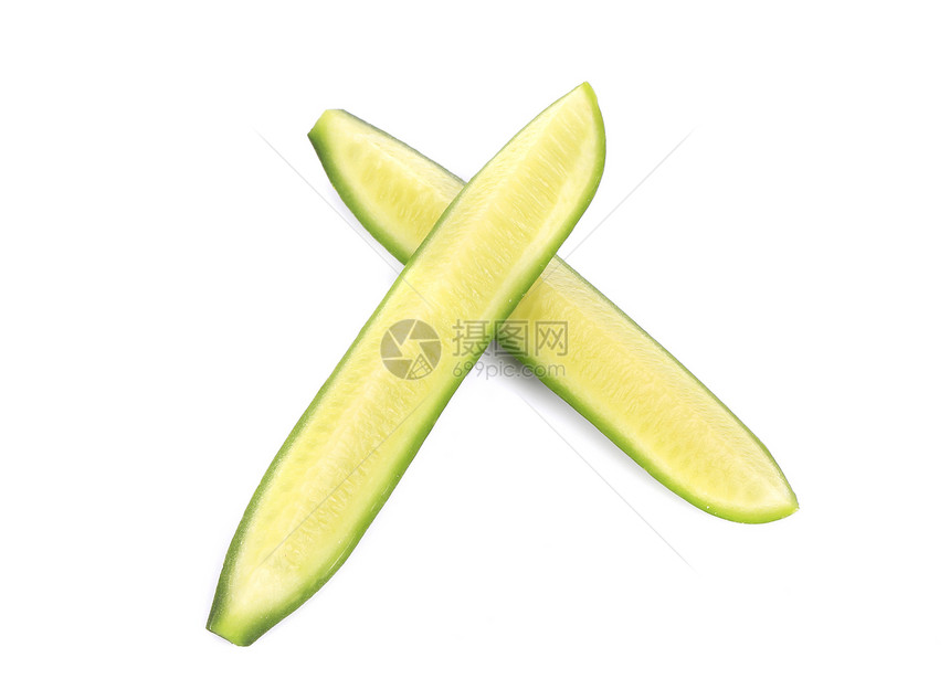 黄瓜片黄瓜养分植物食物白色蔬菜图片